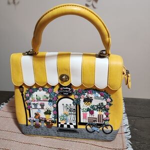 Vendula London Yellow Flower Shop Large Grace Bag New Other